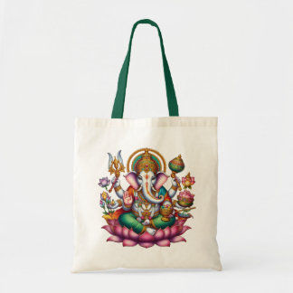 Ganesha Image Symbol of Prosperity and Wisdom Tote Bag