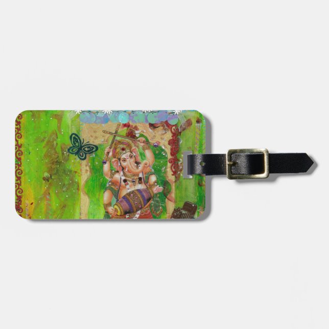 Ganesha Luggage Tag (Front Horizontal)