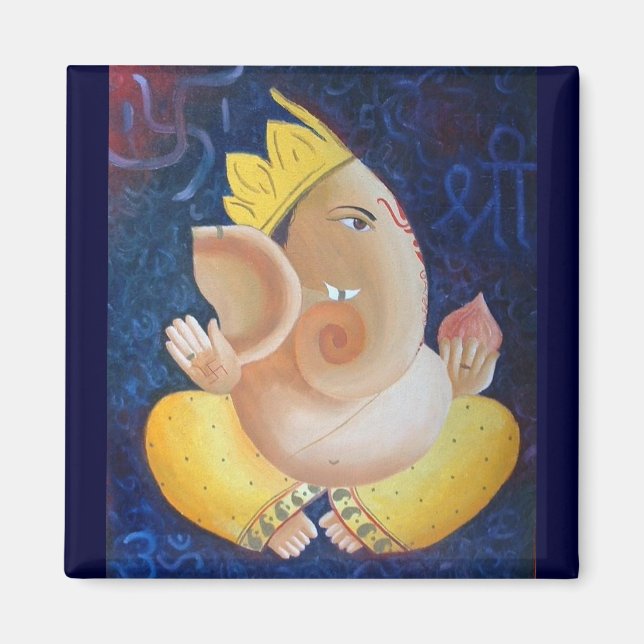 Ganesha magnet -3 (Front)