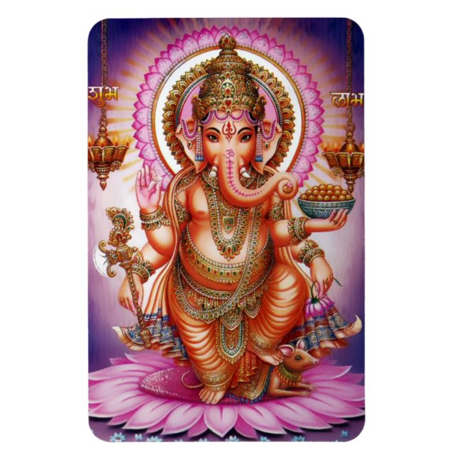 Ganesha Magnet - Version 7 (Vertical)