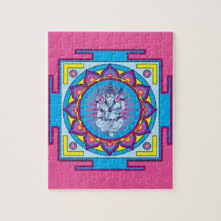 Ganesha Mandala Jigsaw Puzzle