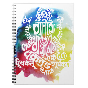 Ganesha Mantra notebook