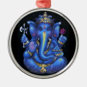 ganesha metal ornament