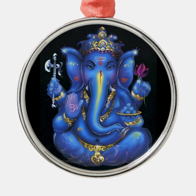 ganesha metal ornament (Front)