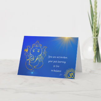 Ganesha Note Card