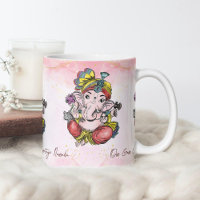 Ganesha pink Ganapathi personalized gift