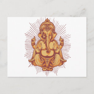 Ganesha Postcard