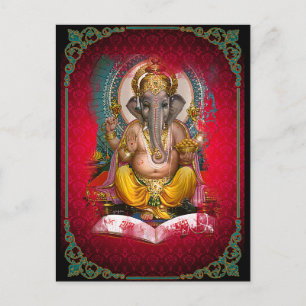 Ganesha - Postcard