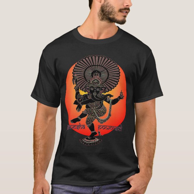 Ganesha Powered T-Shirt (Front)