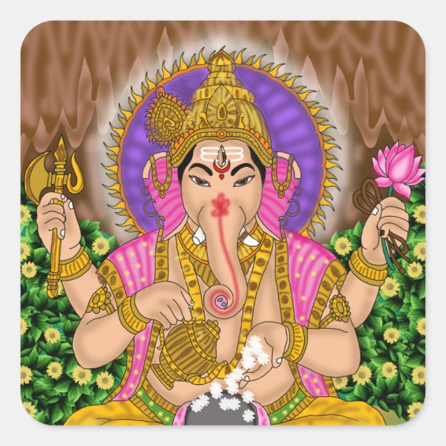 Ganesha Sticker (Devant)