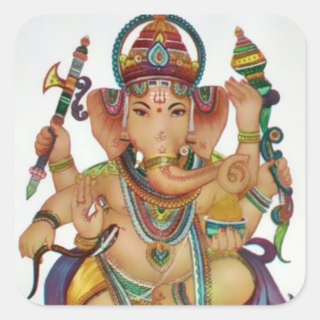 Ganesha Stickers #6 (Front)