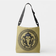 Ganesha Themed Hindu Art Print