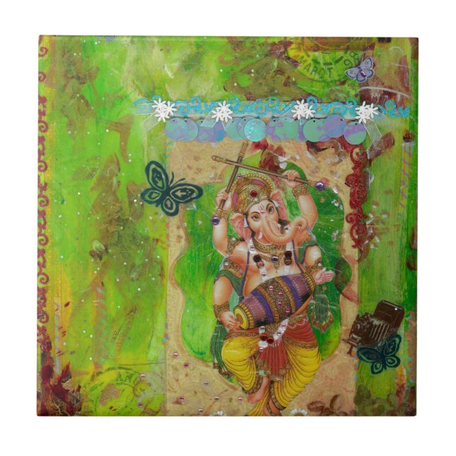 Ganesha Tile (Front)