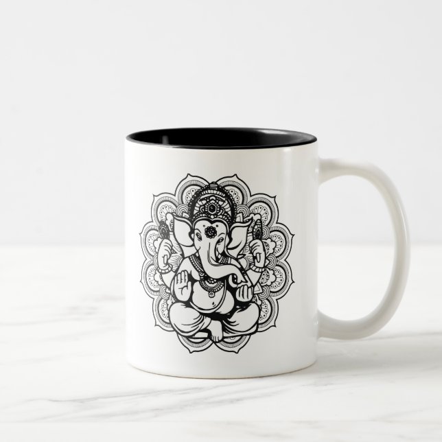 Ganesha Two-Tone Coffee Mug (Right)