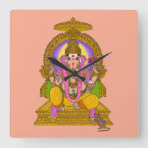 Ganesha Wall Clock