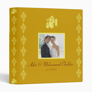 Ganesha Wedding Photo Album Binder