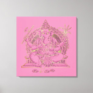 GANESHA - Wrapped Canvas