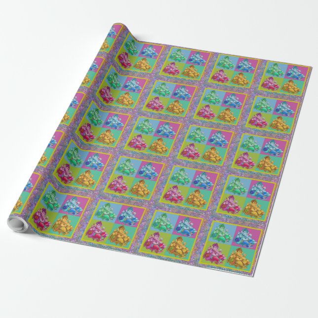 Ganesha Wrapping Paper (Unrolled)