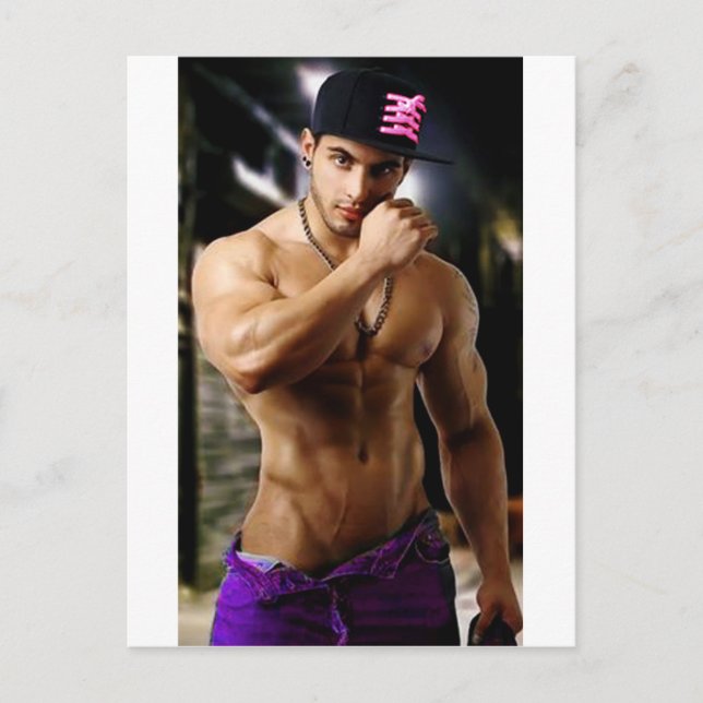 Gang Hunk Postcard (Front)