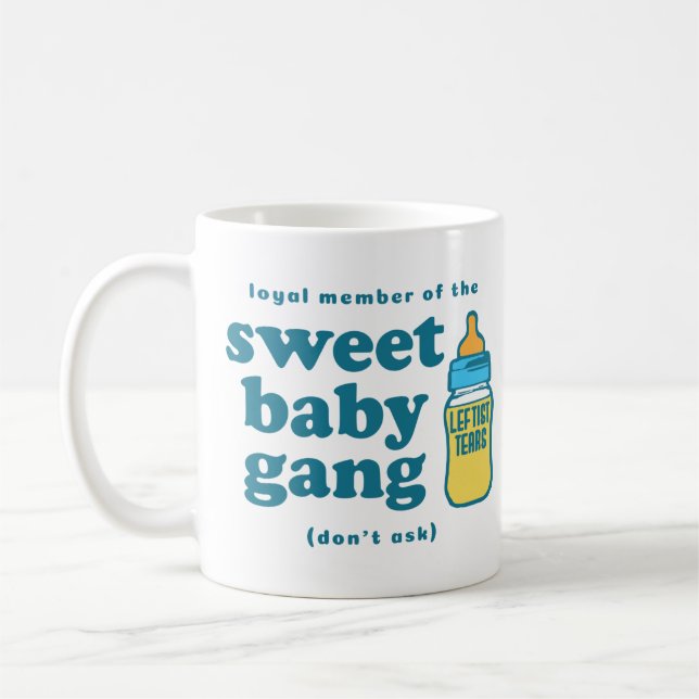 Gang pour bébé doux - Tasse SBG4LIFE - Larmes de g (Gauche)