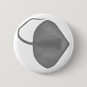 Ganges Stingray 2 Inch Round Button