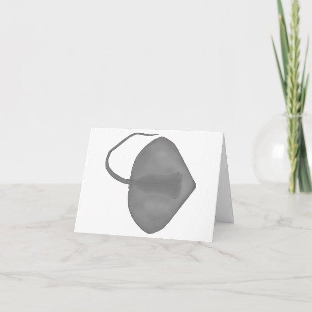 Ganges Stingray Note Card (Front)