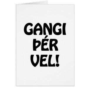 GANGI ÕÉR VEL ! BONNE CHANCE ! Carte linguistique 