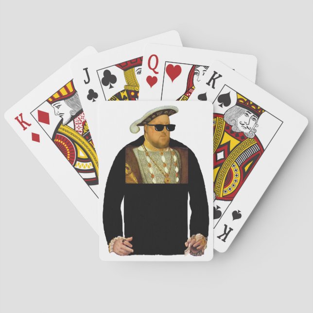Gangsta King Henry VIII Playing Cards (Back)