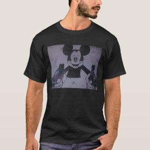 Gangsta Mickey T-shirt in Black