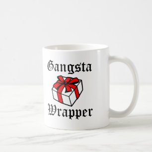 Gangsta Wrapper Funny Christmas Holidays Coffee Mug