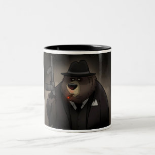 Gangster Bear Mug