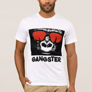 GANGSTER DAD GORILLA FUNNY T-SHIRTS
