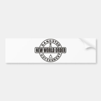 Gangster Government Bumper Sticker