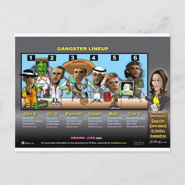 Gangster Government Postcard (Front)