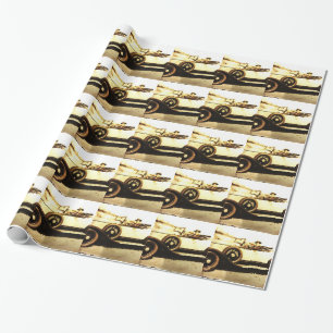 gangster in us all wrapping paper