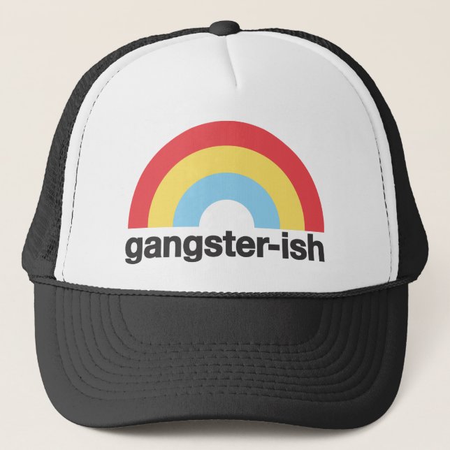 Gangster-ish Trucker Hat (Front)