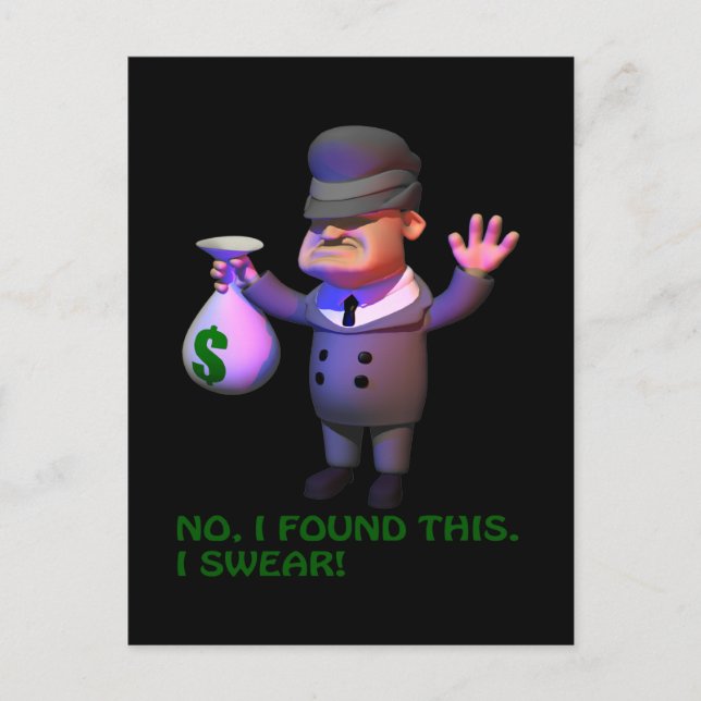 Gangster Postcard (Front)