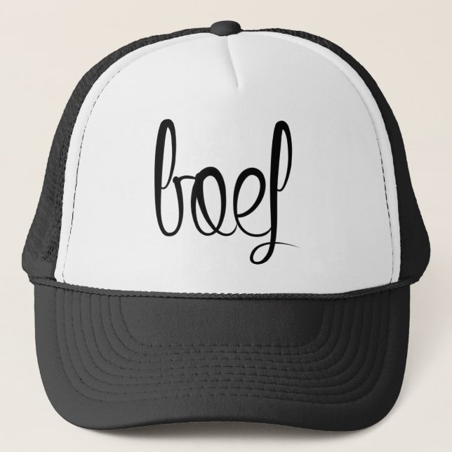 Gangster trucker cap (Front)