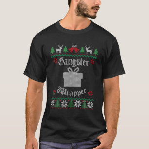 Gangster Wrapper Funny Ugly Sweater For Christmas