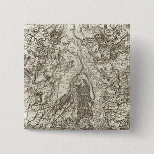 Gannat, St Pourcain 2 Inch Square Button