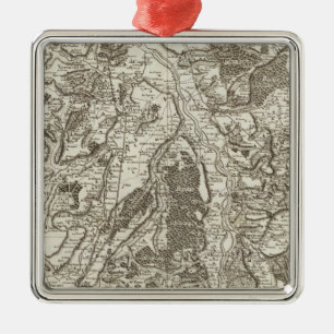 Gannat, St Pourcain Metal Ornament