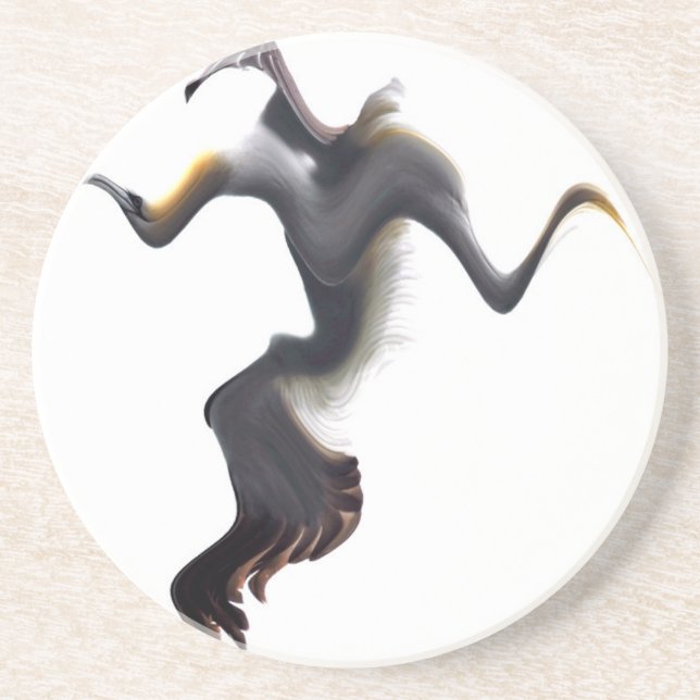 Gannets-Abstract Sea Bird Coaster (Front)