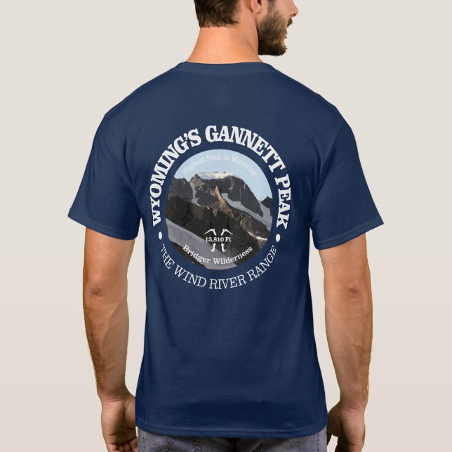 Gannett Peak T-Shirt (Back)