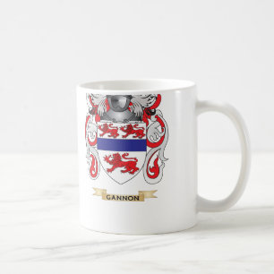 Gannon Coat of Arms (Family Crest) Coffee Mug