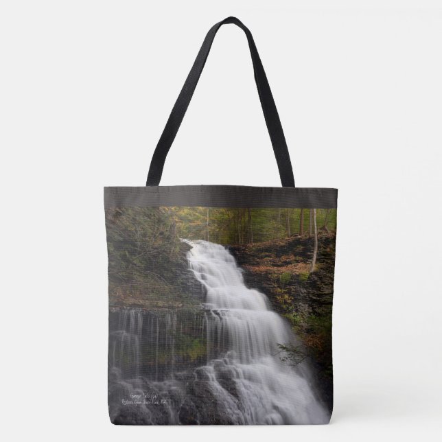 Ganoga Falls - Autumn 2018 Tote Bag (Front)
