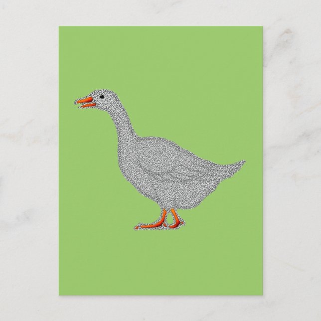 Gans goose postcard (Front)