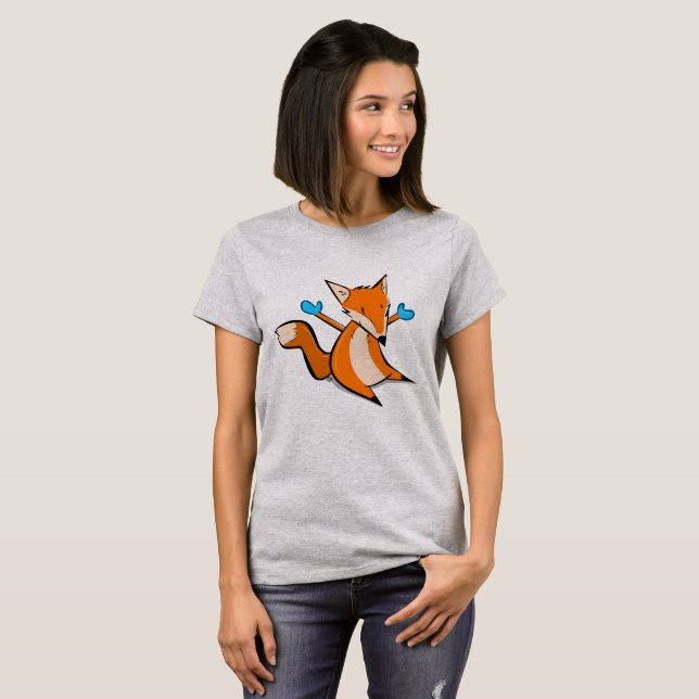 Gant de Fox - T-shirt (Devant entier)