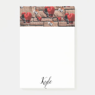 Gants de boxe Post-it Notes