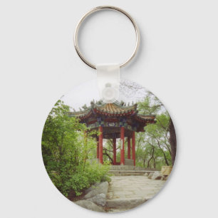 Gaozhan Temple -Pavilion- Keychain 2