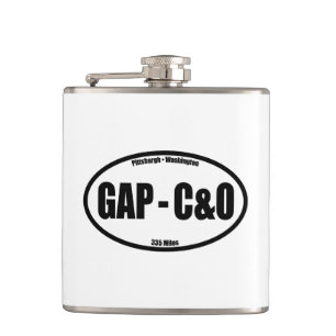 GAP - C&O Towpath Oval Hip Flask